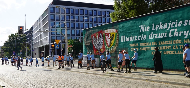 Rolkowa Pielgrzymka Wrocławska ruszyła na Jasną Górę