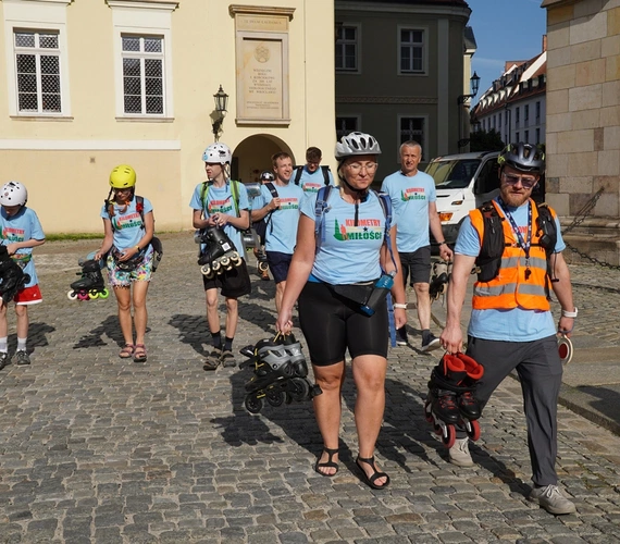 Rolkowa Pielgrzymka Wrocławska ruszyła na Jasną Górę