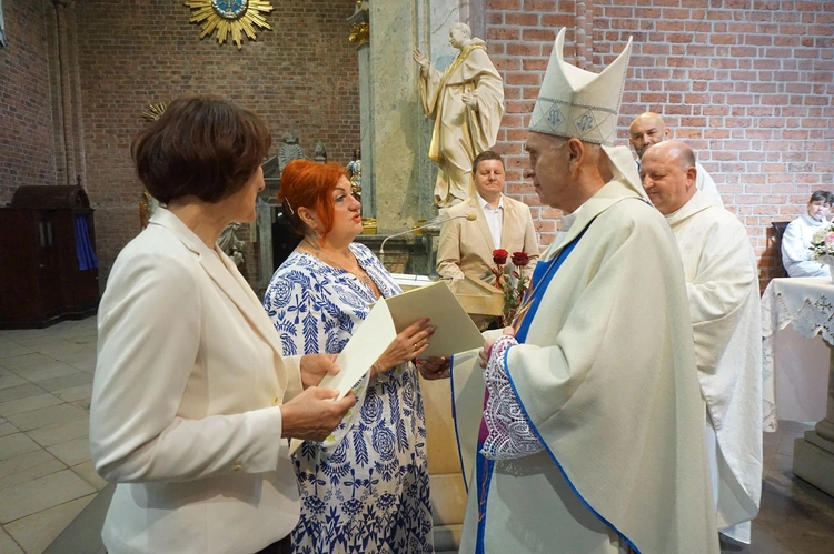Podziękowania katechetkom 