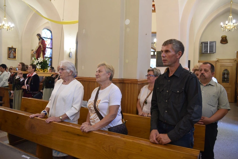 Sztandar Arcybractwa NSPJ w Marcinkowicach
