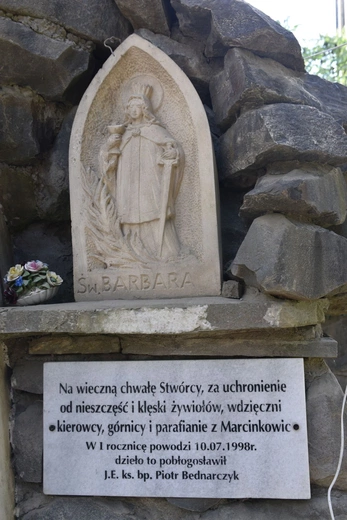 Sztandar Arcybractwa NSPJ w Marcinkowicach