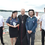 Msza św. na wodzie w Rybniku