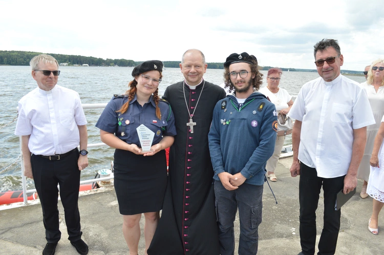 Msza św. na wodzie w Rybniku