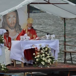 Msza św. na wodzie w Rybniku