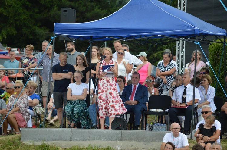 Msza św. na wodzie w Rybniku