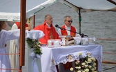 Msza św. na wodzie w Rybniku