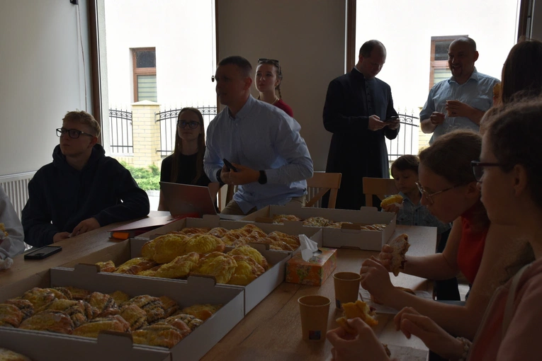 Diecezjalne posłanie młodych - agapa