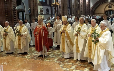 Jubileusze kapłańskie w katedrze gliwickiej 