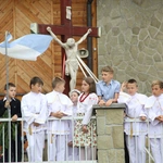 Jurków. 100-lecie parafii i prymicje bp. Jerzego Kołodzieja