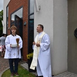 Poświęcenie urządzenia AED w Warzenku