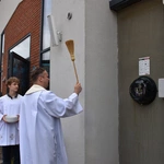 Poświęcenie urządzenia AED w Warzenku