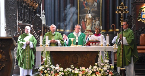 Mszy św. przewodniczył abp Tadeusz Wojda.