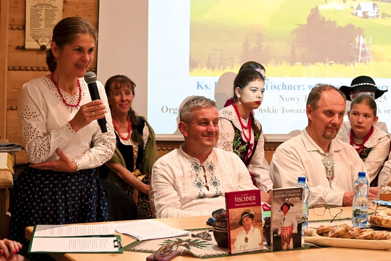 Prof. Stanisława Trebunia-Staszel dała solidny wykład o autorze „Historii filozofii po góralsku”, ubarwiony wieloma anegdotami.