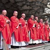 W Eucharystii prócz nuncjusza uczestniczyli biskup opolski Andrzej Czaja, biskup gliwicki Sławomir Oder, biskupi pomocniczy diecezji opolskiej: Rudolf Pierskała i Waldemar Musioł, biskupi seniorzy: Jan Kopiec i Paweł Stobrawa, a także neoprezbiterzy.  