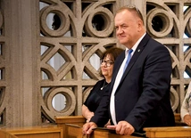 Różaniec Rodziców zawierzyli Niepokalanej Ewa i Ireneusz Rogalowie, inicjatorzy i moderatorzy krajowi RR. 