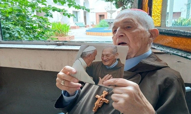Papież wspomina kardynała Dri