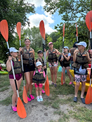 Rodzinny spływ kajakowy 2025