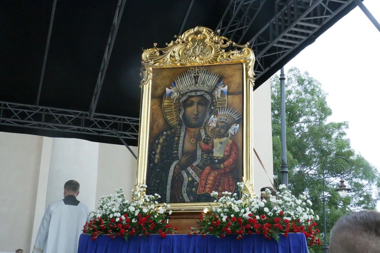 Płacząca Maryja z katedry