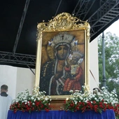 Płacząca Maryja z katedry