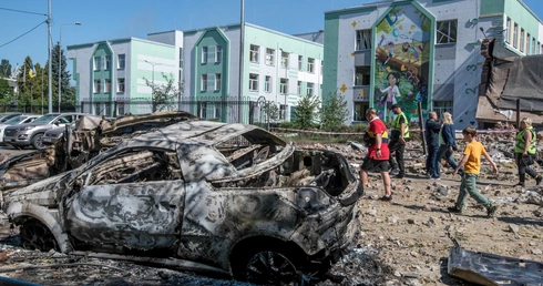 Ukraina: nocny atak Rosji na kraj największy od 2022 roku