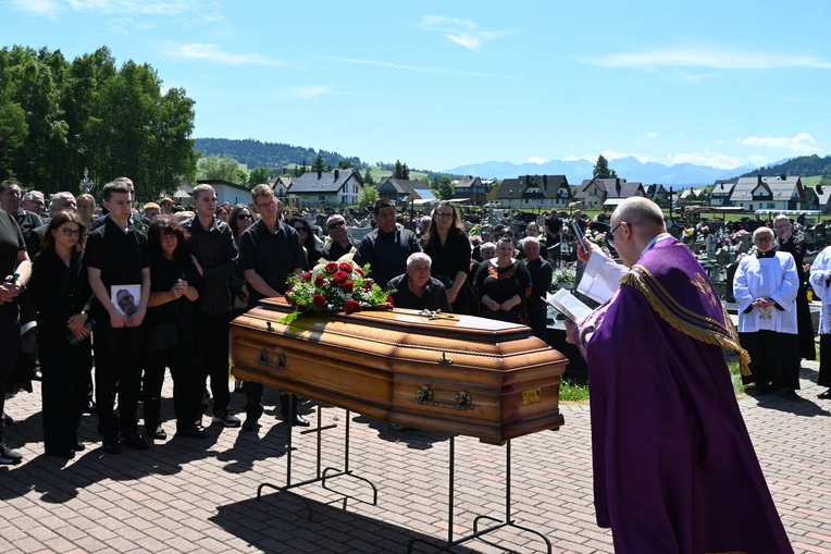 Pogrzeb wieloletniego organisty z Czarnego Dunajca