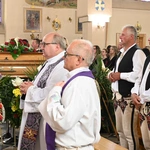 Pogrzeb wieloletniego organisty z Czarnego Dunajca