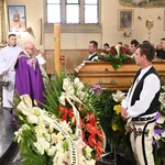 Pogrzeb wieloletniego organisty z Czarnego Dunajca