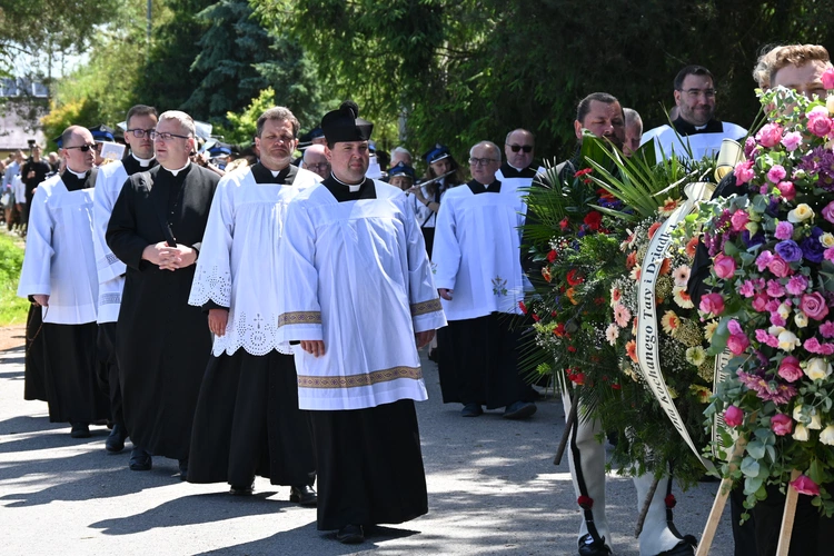 Pogrzeb wieloletniego organisty z Czarnego Dunajca