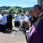 Pogrzeb wieloletniego organisty z Czarnego Dunajca