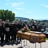Pogrzeb wieloletniego organisty z Czarnego Dunajca