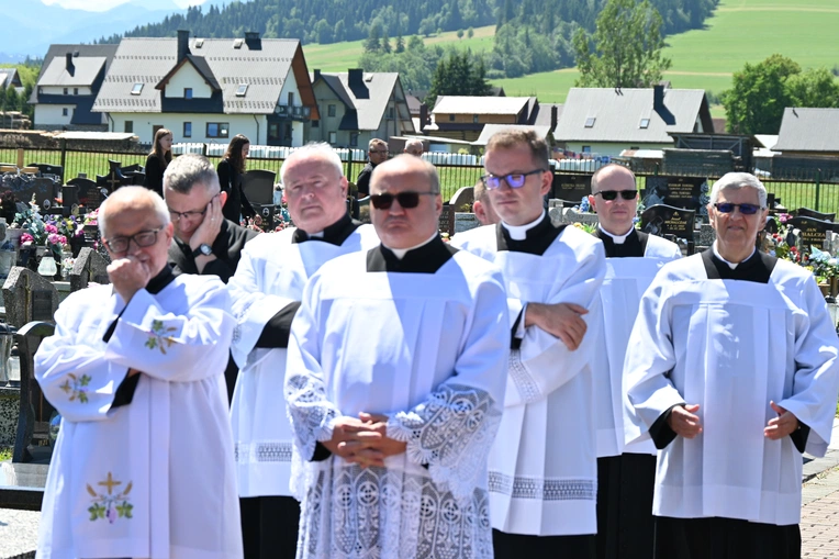 Pogrzeb wieloletniego organisty z Czarnego Dunajca