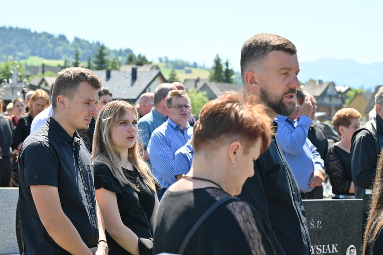 Pogrzeb wieloletniego organisty z Czarnego Dunajca