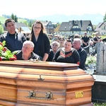 Pogrzeb wieloletniego organisty z Czarnego Dunajca