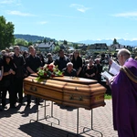 Pogrzeb wieloletniego organisty z Czarnego Dunajca