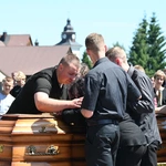 Pogrzeb wieloletniego organisty z Czarnego Dunajca