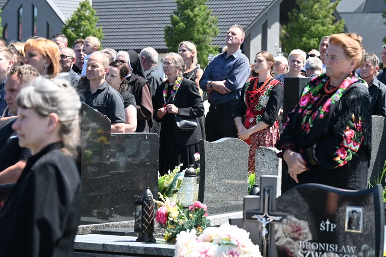 Pogrzeb wieloletniego organisty z Czarnego Dunajca