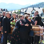 Pogrzeb wieloletniego organisty z Czarnego Dunajca