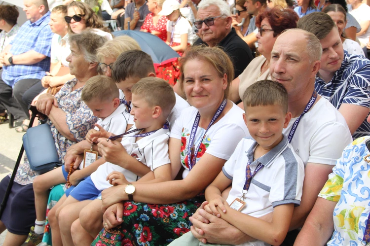 Złote serce, złota róża i prośba z czterech stron diecezji