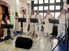 Katowice. Koncert zespołu Gloria Dei w Areszcie Śledczym