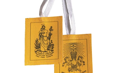 Szkaplerz – skromny, mały znak, symbolizujący inną rzeczywistość