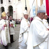 Eucharystii przewodniczył bp Paweł Gonczaruk z Ukrainy, który modlił się z lubelskimi kapłanami.