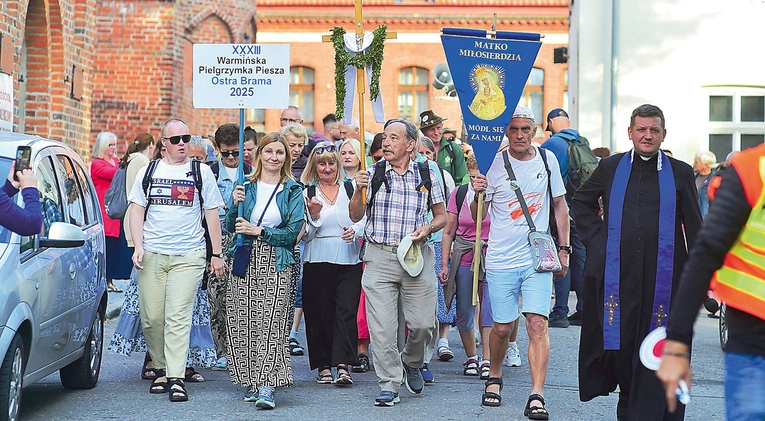 Po dziesięciu dniach wędrówki 15 lipca pątnicy dotrą do celu i pokłonią się Matce Bożej Miłosierdzia.