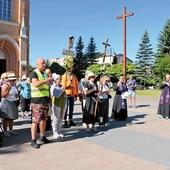 Pątnikom błogosławieństwa udzielił  bp Marek Solarczyk.