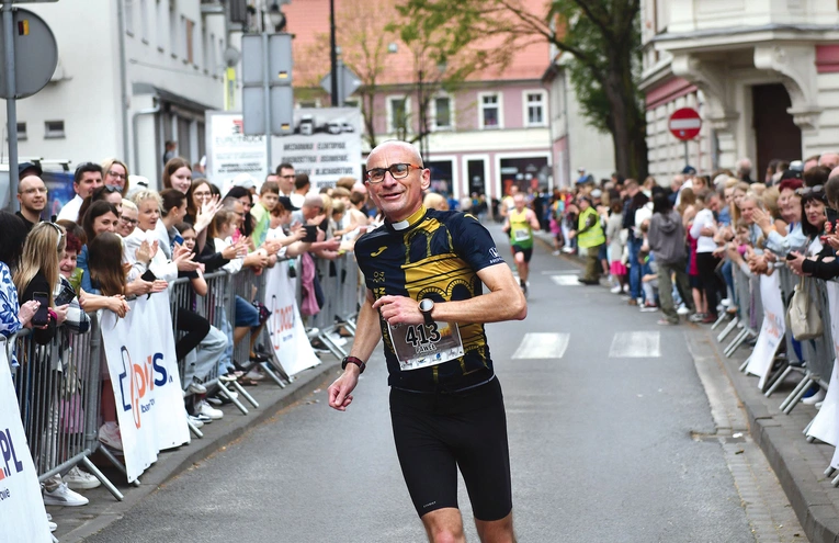 Meta Biegu  do Pustego Grobu,  który co roku odbywa się w Poniedziałek Wielkanocny w Nowej Soli.
