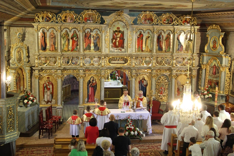 Wierchomla. Poświęcenie odnowionego wnętrza kościoła