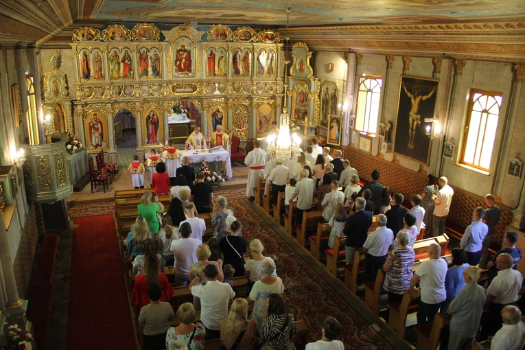 Wierchomla. Poświęcenie odnowionego wnętrza kościoła