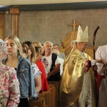 Wierchomla. Poświęcenie odnowionego wnętrza kościoła