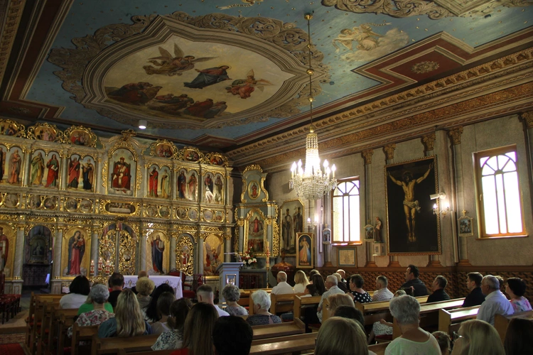 Wierchomla. Poświęcenie odnowionego wnętrza kościoła