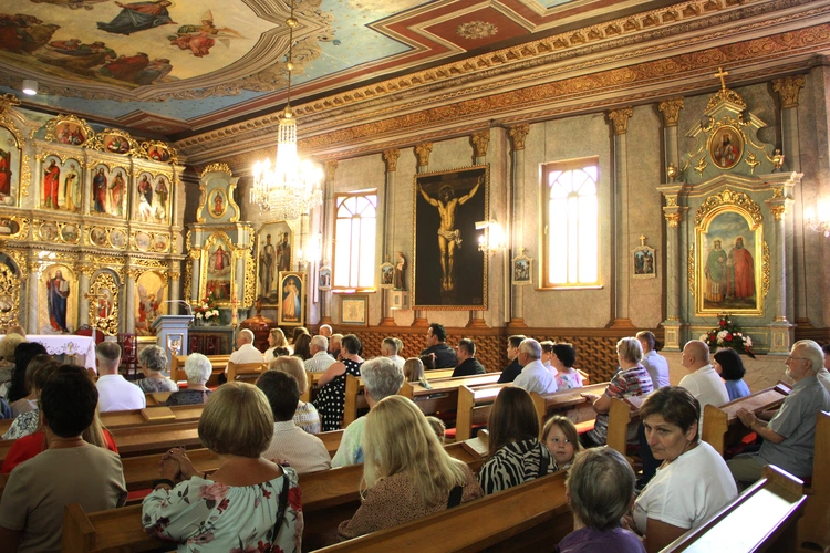 Wierchomla. Poświęcenie odnowionego wnętrza kościoła