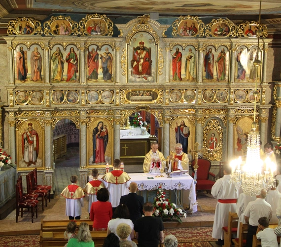 Wierchomla. Poświęcenie odnowionego wnętrza kościoła